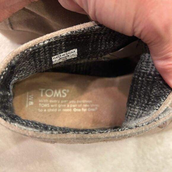 Toms Tan Suede Ankle Boots - Picture 4 of 6